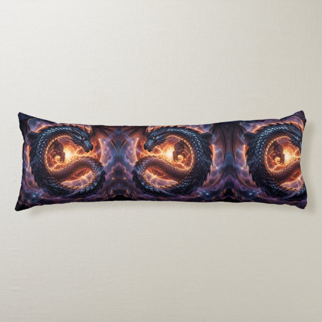 Dragon World – The Realm of Fire and Magic´3 Body Pillow (Front)