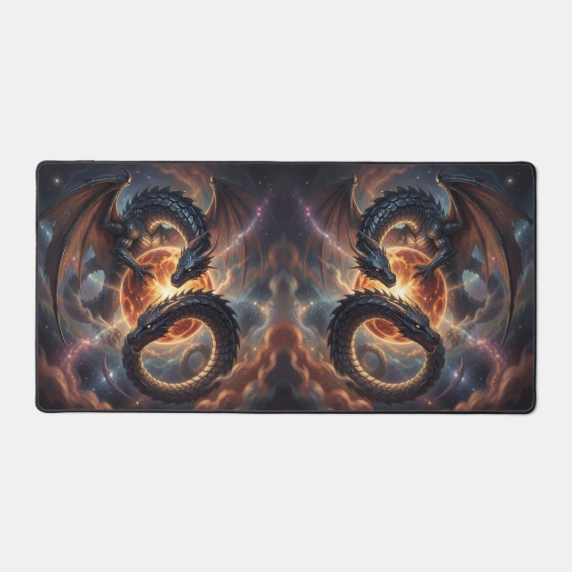 Dragon World - The Realm of Fire and Magic´3 Desk Mat (Front)