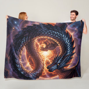 Dragon World – The Realm of Fire and Magic´3 Fleece Blanket