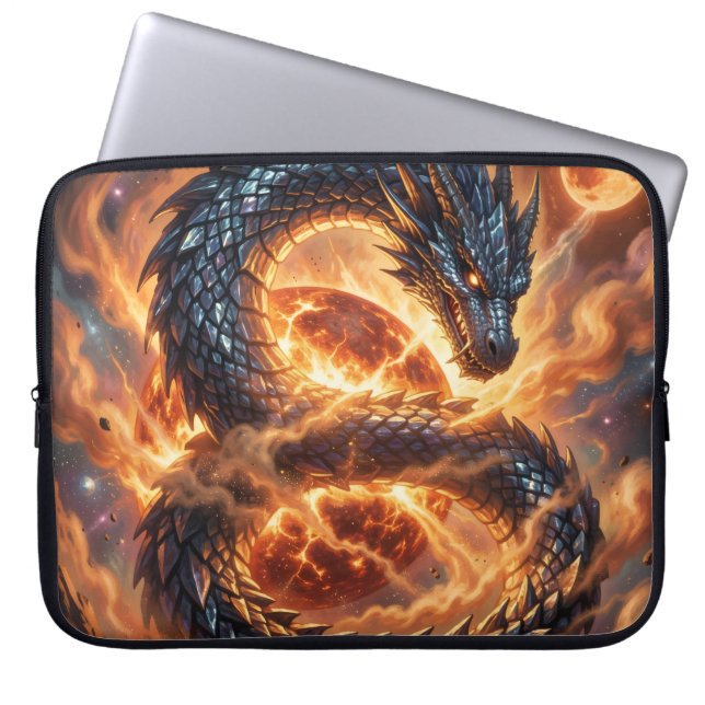 Dragon World – The Realm of Fire and Magic´4 Laptop Sleeve (Front)