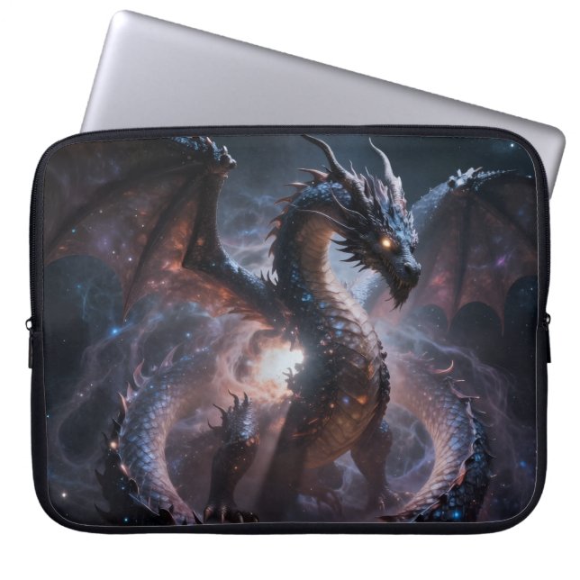 Dragon World – The Realm of Fire and Magic Laptop Sleeve (Front)