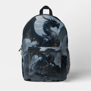 Dragon World – The Realm of Fire and Magic Printed Backpack