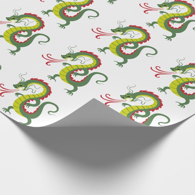 Dragon Wrapping Paper (Corner)