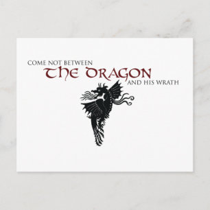 Dragon Wrath Postcard