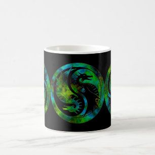 Dragon Yin Yang Magic Mug