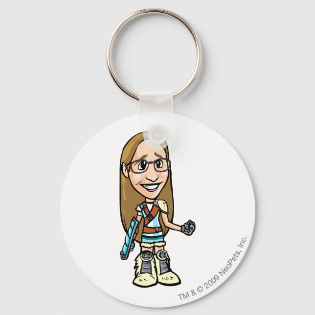 Dragona Terror Mountain Staff Player Keychain (Front)
