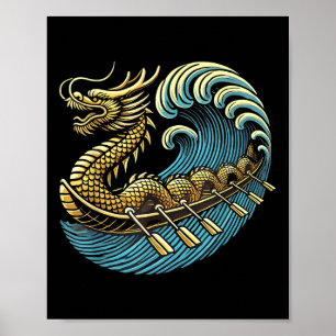 Dragonboat Dragon Boat Racing Dragon Boat Festival Poster