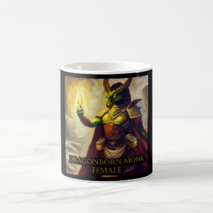 Dragonborn Monk Female Coffee Mug