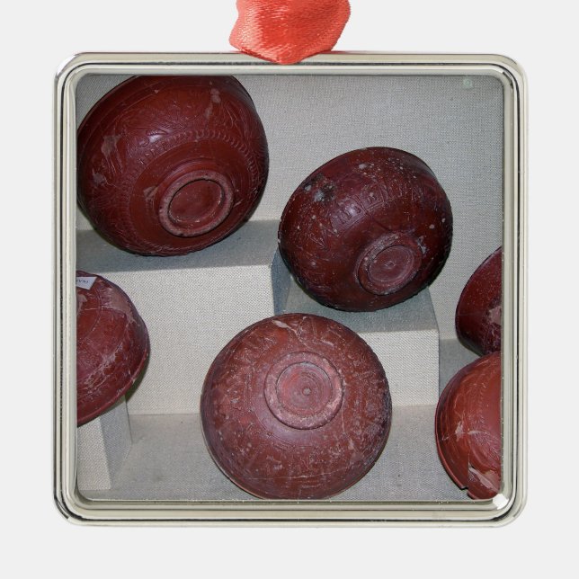 Dragondorff cups, c.150 BC (pottery) Metal Ornament (Front)
