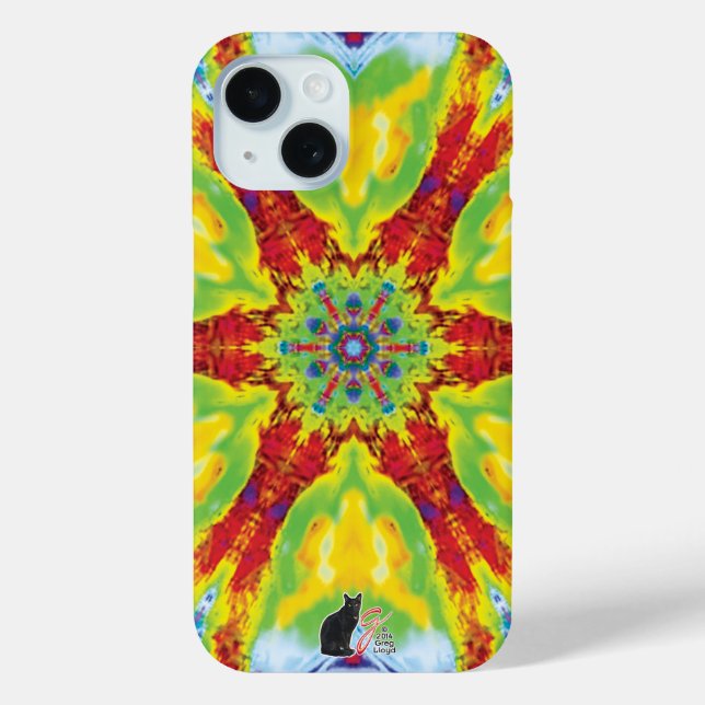 Dragoneye Kaleidoscope iPhone Case (Back)
