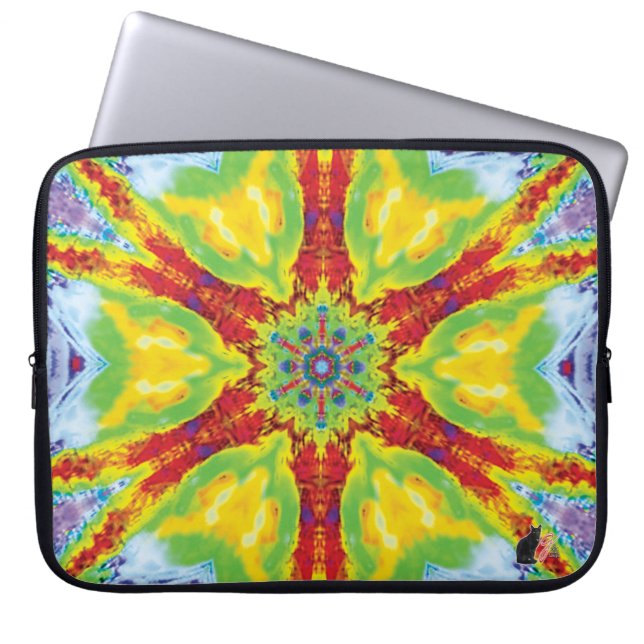 Dragoneye Kaleidoscope Laptop Sleeve (Front)
