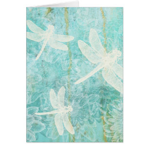 Dragonflies and Damselflies with Flowers Art