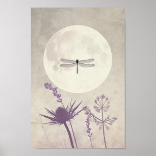 Dragonflies and Nature Poster