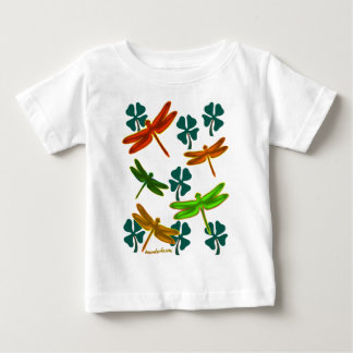 Dragonflies and Shamrocks Baby T-Shirt