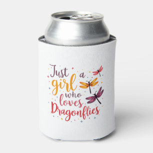 Dragonflies Animals Women Gift Idea Dragonfly (4) Can Cooler
