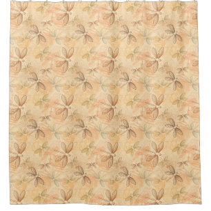 Dragonflies birds floral peach