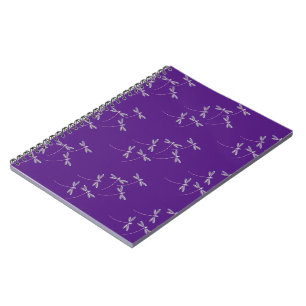 Dragonflies in flight notebook