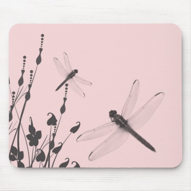 Dragonflies in the Grass Mouse Pad (Front)