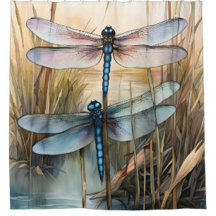 Dragonflies in the Reeds