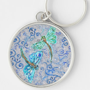 Dragonflies Keychain