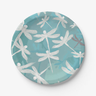 Dragonflies Paper Plates