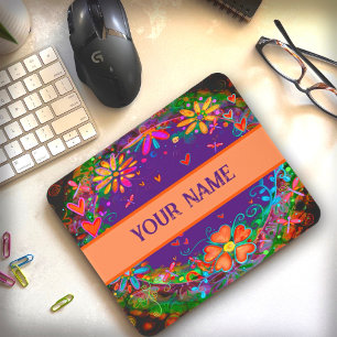 Dragonflies Personalized NameInspirivity Mouse Pad