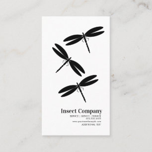 Dragonflies Pest Control  Company Logo   Business Card