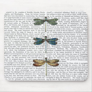 Dragonflies Print 2 Mouse Pad
