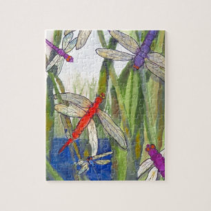Dragonflies Summer Jigsaw Puzzle