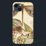 Dragonflies with Leaves and Fruit iPhone 13 Case<br><div class="desc">Dragonflies float above leaves bearing fruit in this piece by Vision Studio. The trio of insects blend amazingly well with their background, giving this print a lifelike quality. Order your copy today!</div>