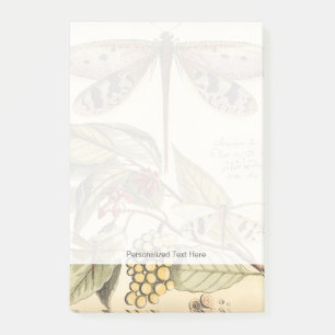 Dragonflies with Leaves and Fruit Post-it Notes