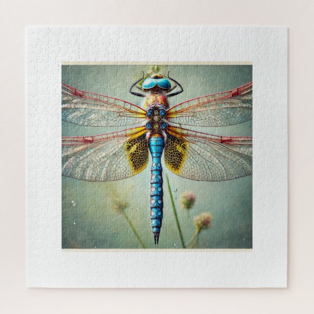 Dragonfly 260924IREF213 - Watercolor Jigsaw Puzzle (Vertical)