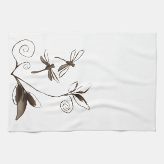 Dragonfly Abstract Kitchen Towel