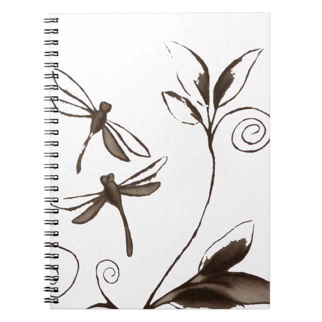 Dragonfly Abstract Notebook (Front)