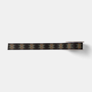 Dragonfly Abstract Satin Ribbon
