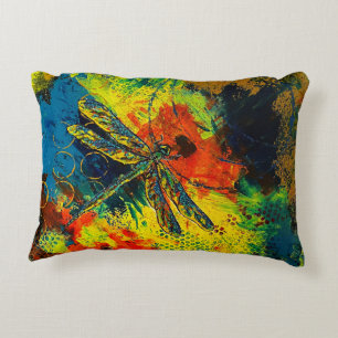 Dragonfly Accent Pillow