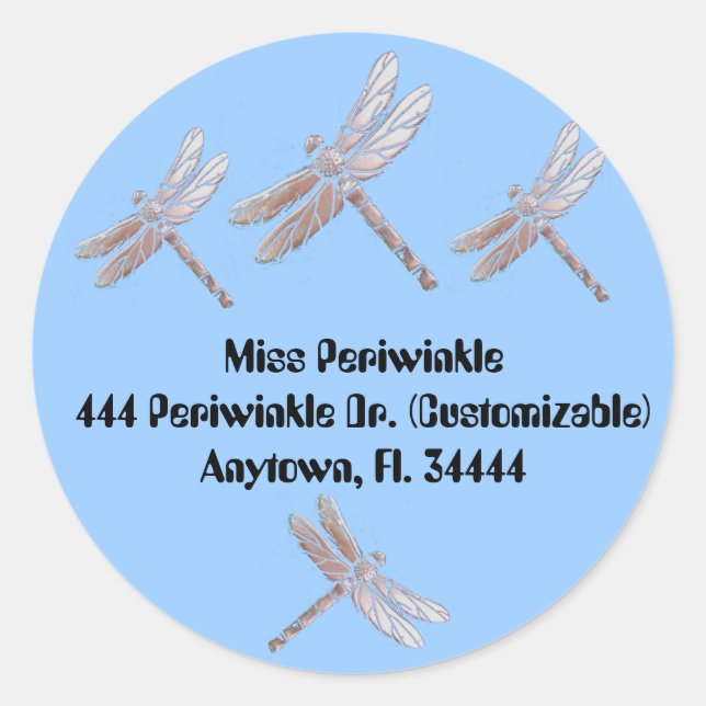 Dragonfly Address Labels (Front)