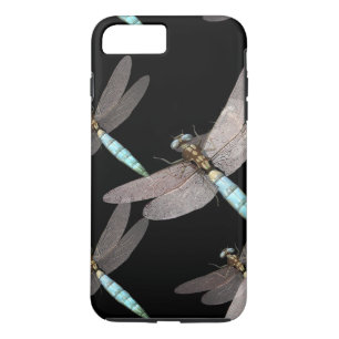 Dragonfly Air Force on Black iPhone 8 Plus/7 Plus Case