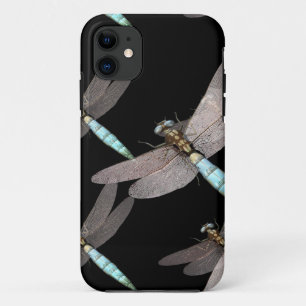 Dragonfly Air Force sur le Coque noir-Mate coque i