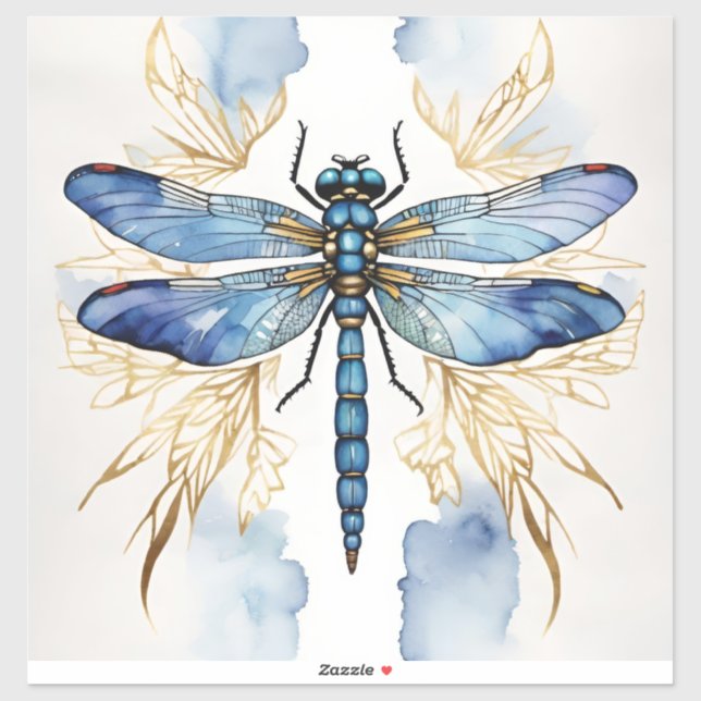 Dragonfly Alcohol Ink  (Sheet)