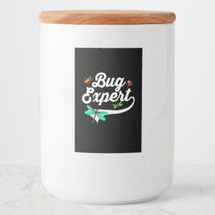 Dragonfly And Bug Expert Food Label