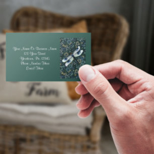 Dragonfly and Calico Business Card