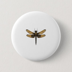 Dragonfly Animal Art Graphic Dragonfly (1) 2 Inch Round Button