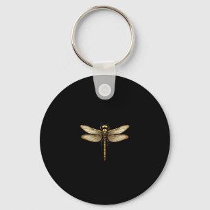 Dragonfly Animal Art Graphic Dragonfly (1) Keychain