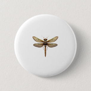 Dragonfly Animal Art Graphic Dragonfly 2 Inch Round Button