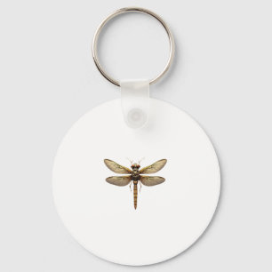 Dragonfly Animal Art Graphic Dragonfly Keychain