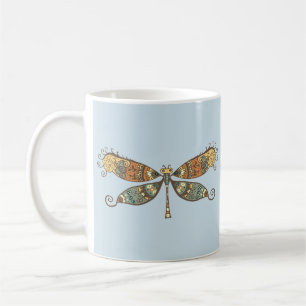 DRAGONFLY ART CAFÉ MUG