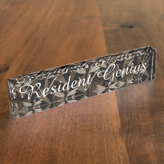 Dragonfly Art Nameplate