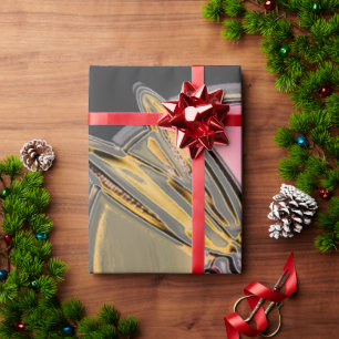 Dragonfly Art Symbol Abstract Multicolored Wrapping Paper