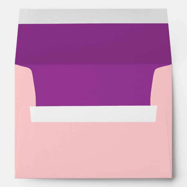 DRAGONFLY Baby Naming Invitation Matching Envelope (Back (Bottom))